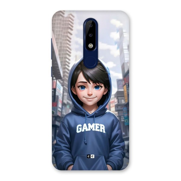 Cute Gamer Back Case for Nokia 5.1 Plus