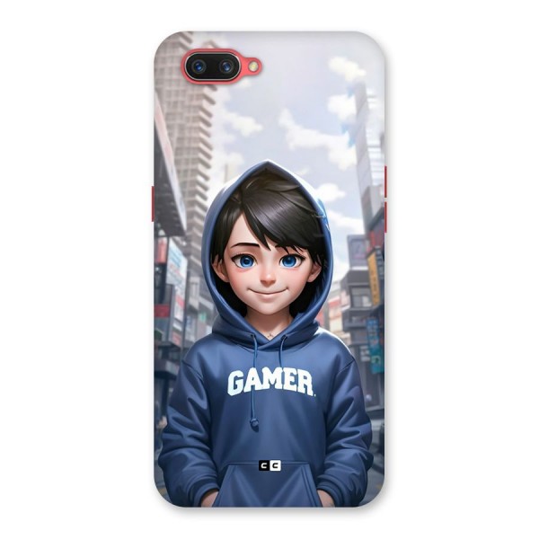 Cute Gamer Back Case for Oppo A3s