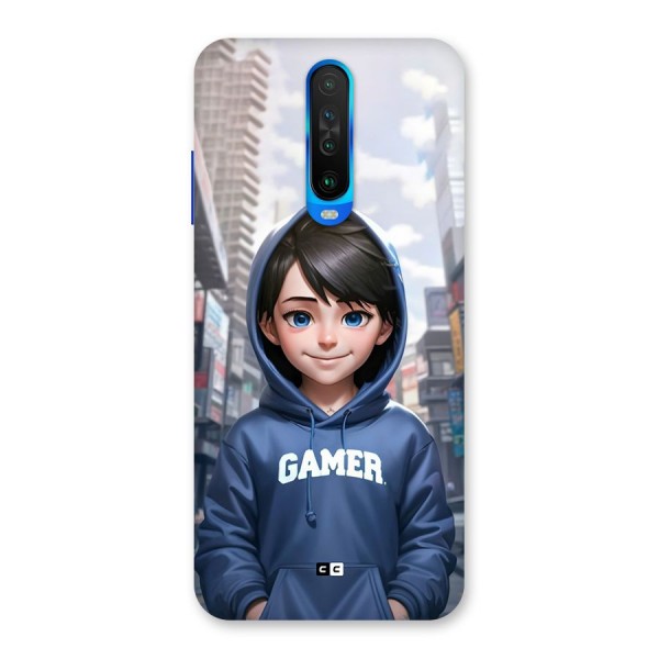 Cute Gamer Back Case for Poco X2