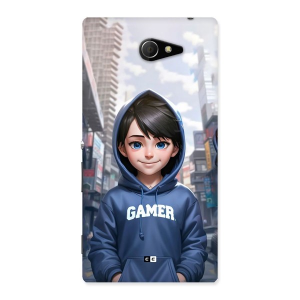 Cute Gamer Back Case for Xperia M2