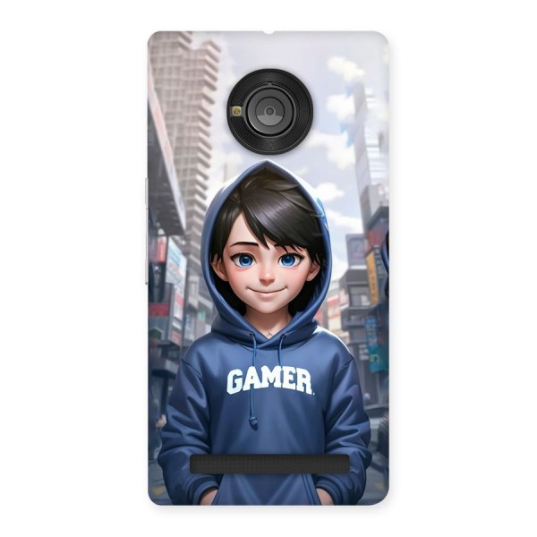 Cute Gamer Back Case for Yuphoria