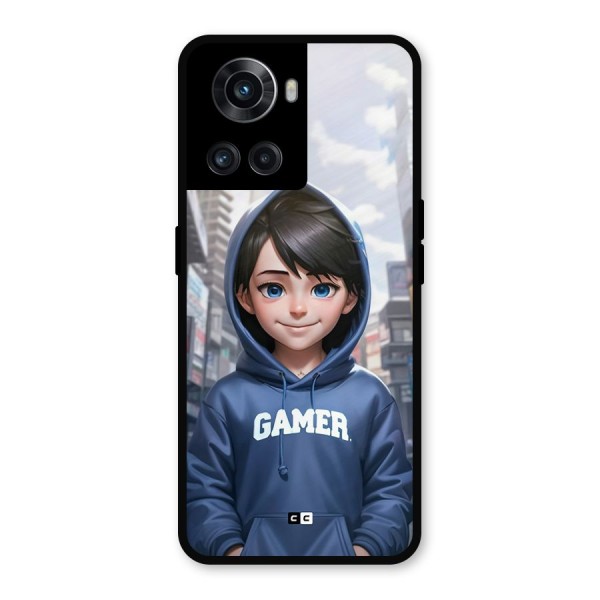 Cute Gamer Metal Back Case for OnePlus 10R