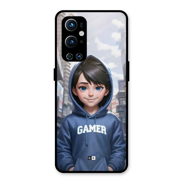 Cute Gamer Metal Back Case for OnePlus 9 Pro