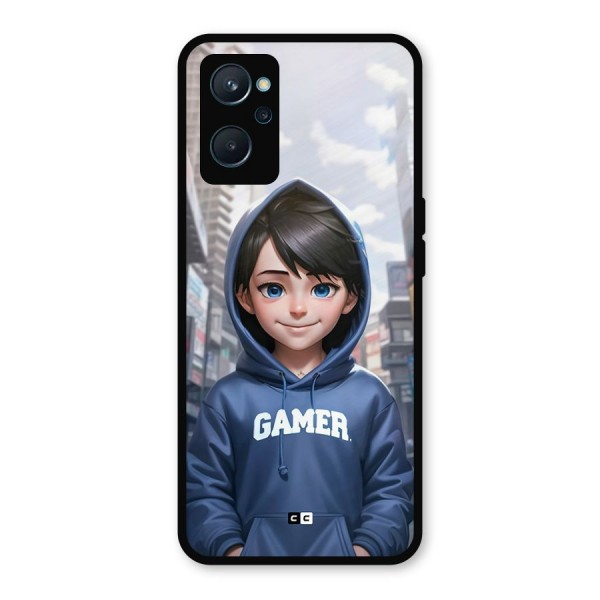 Cute Gamer Metal Back Case for Realme 9i