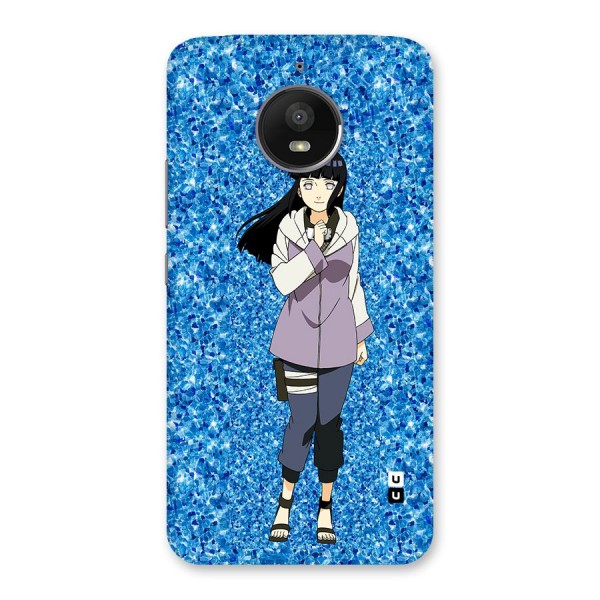 Cute Hinata hyuga Back Case for Moto E4 Plus