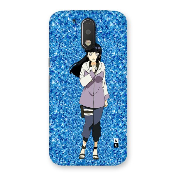 Cute Hinata hyuga Back Case for Moto G4