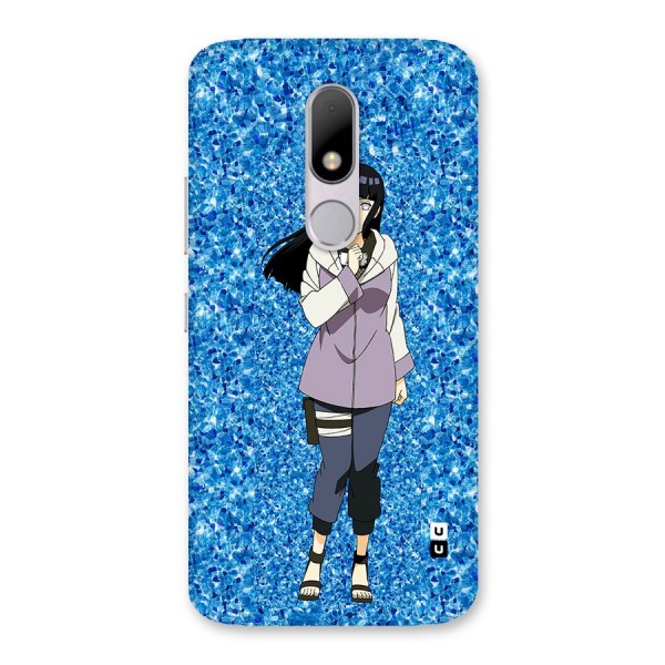 Cute Hinata hyuga Back Case for Moto M