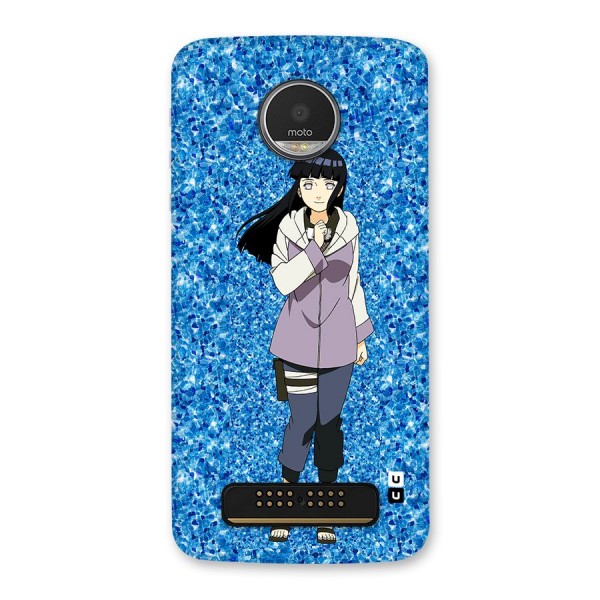 Cute Hinata hyuga Back Case for Moto Z Play