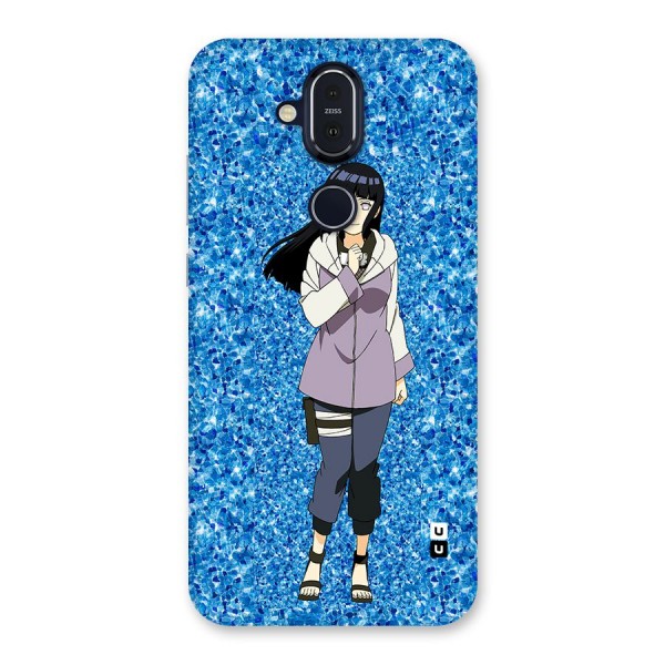 Cute Hinata hyuga Back Case for Nokia 8.1