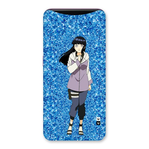 Cute Hinata hyuga Back Case for Oppo Find X