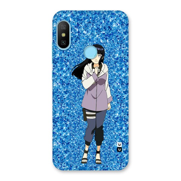 Cute Hinata hyuga Back Case for Redmi 6 Pro