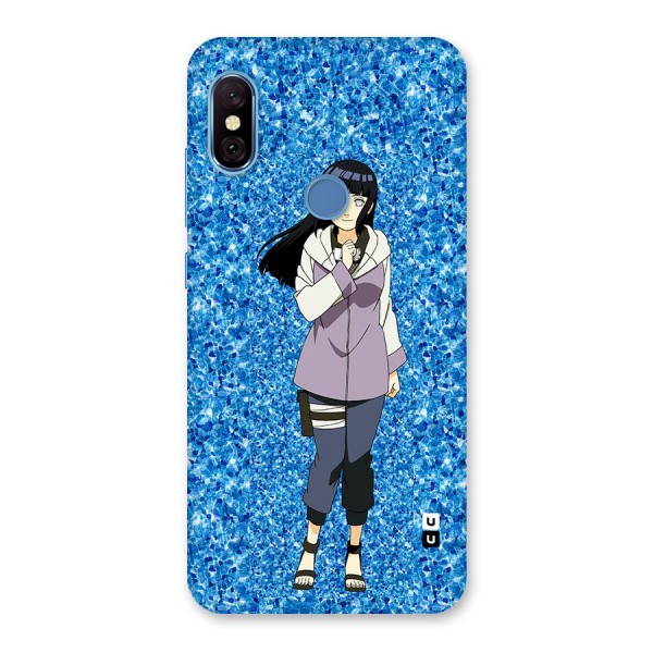 Cute Hinata hyuga Back Case for Redmi Note 6 Pro