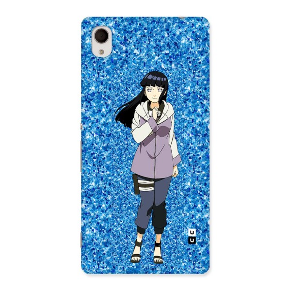 Cute Hinata hyuga Back Case for Xperia M4 Aqua