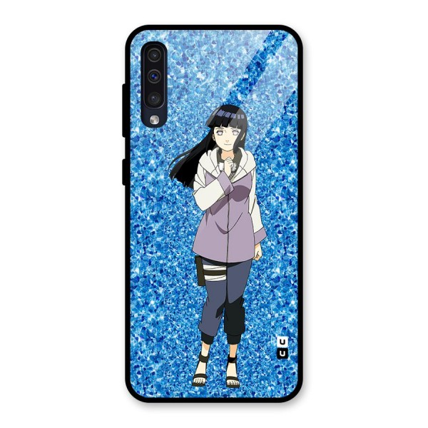 Cute Hinata hyuga Glass Back Case for Galaxy A50s