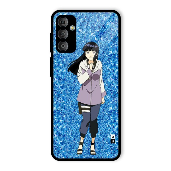 Cute Hinata hyuga Glass Back Case for Galaxy F23