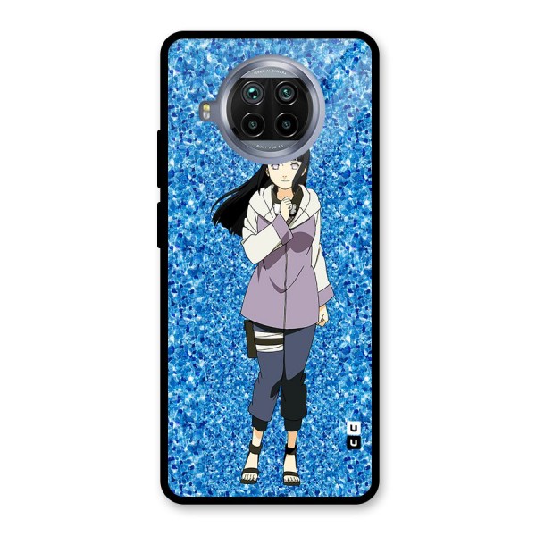 Cute Hinata hyuga Glass Back Case for Mi 10i