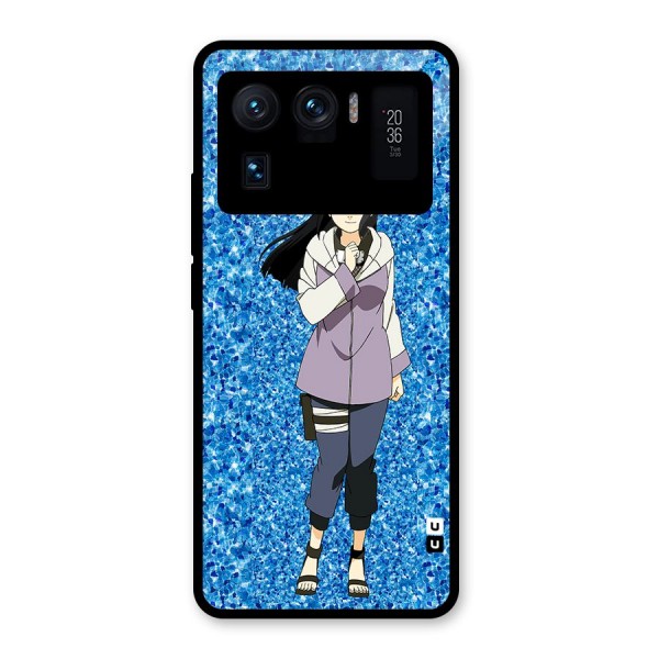 Cute Hinata hyuga Glass Back Case for Mi 11 Ultra