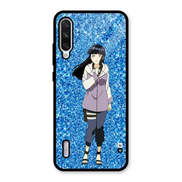 Cute Hinata hyuga Glass Back Case for Mi A3