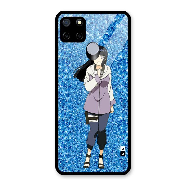 Cute Hinata hyuga Glass Back Case for Realme C12