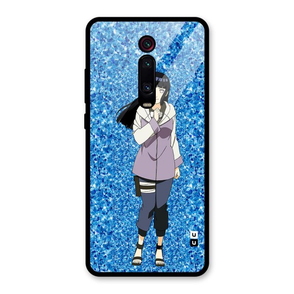 Cute Hinata hyuga Glass Back Case for Redmi K20 Pro