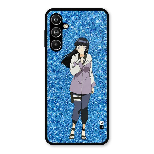 Cute Hinata hyuga Metal Back Case for Galaxy F54