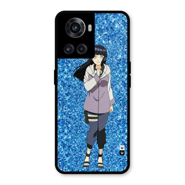 Cute Hinata hyuga Metal Back Case for OnePlus 10R