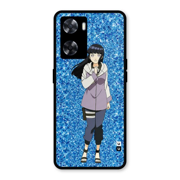 Cute Hinata hyuga Metal Back Case for Oppo A77