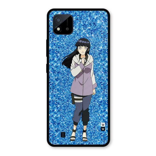 Cute Hinata hyuga Metal Back Case for Realme C11 2021