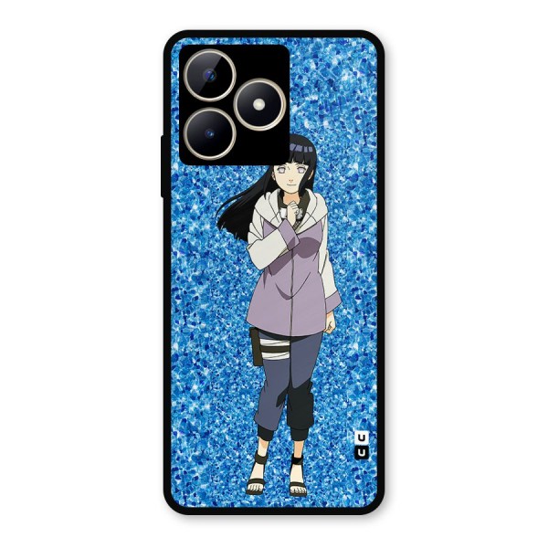 Cute Hinata hyuga Metal Back Case for Realme C53