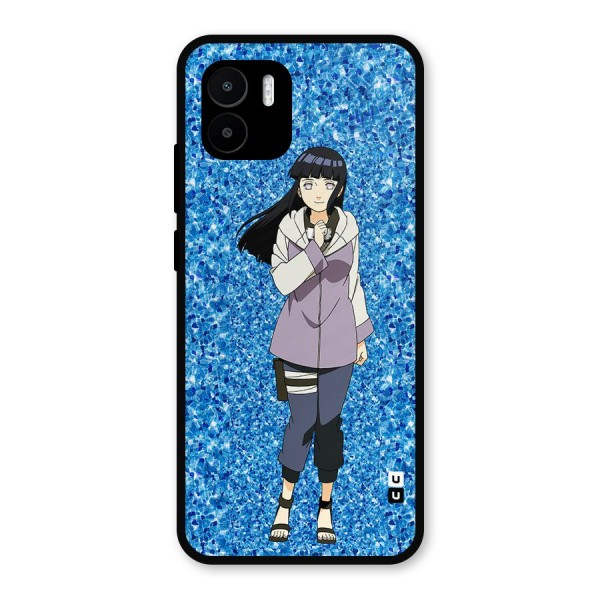 Cute Hinata hyuga Metal Back Case for Redmi A1