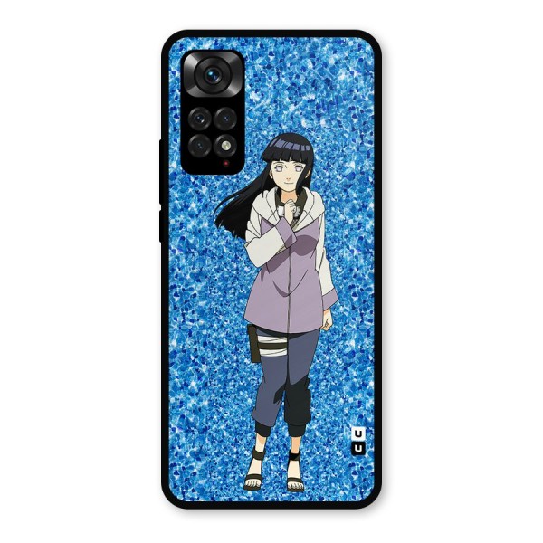 Cute Hinata hyuga Metal Back Case for Redmi Note 11