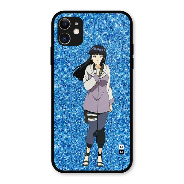 Cute Hinata hyuga Metal Back Case for iPhone 11