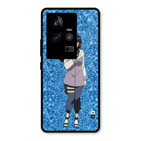 Cute Hinata hyuga Metal Back Case for iQOO 11 5G