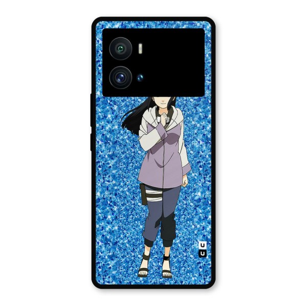 Cute Hinata hyuga Metal Back Case for iQOO 9 Pro