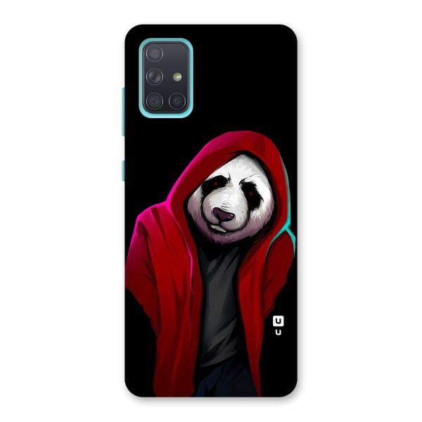 Cute Hoodie Panda Back Case for Galaxy A71