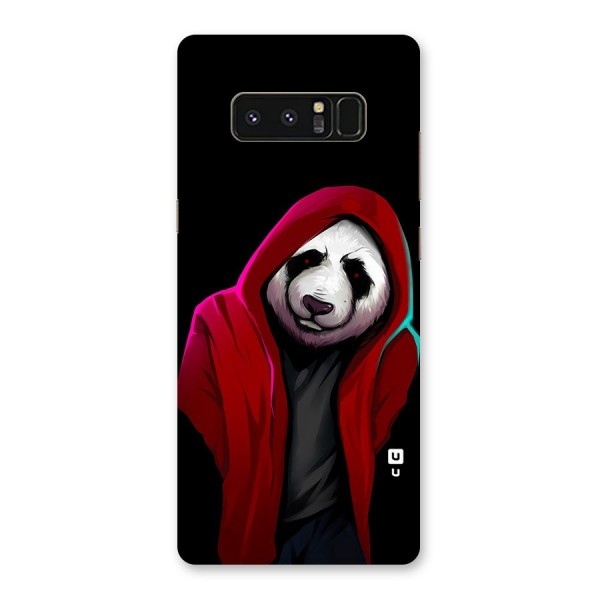 Cute Hoodie Panda Back Case for Galaxy Note 8