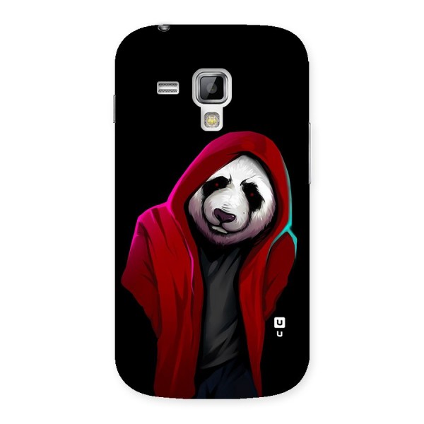 Cute Hoodie Panda Back Case for Galaxy S Duos