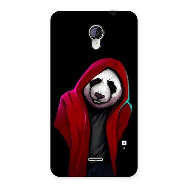 Cute Hoodie Panda Back Case for Micromax Unite 2 A106