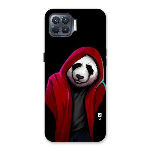 Cute Hoodie Panda Back Case for Oppo F17 Pro