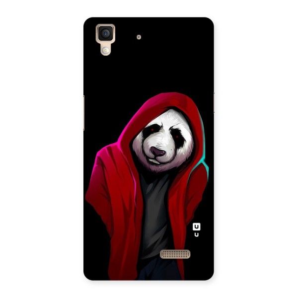 Cute Hoodie Panda Back Case for Oppo R7