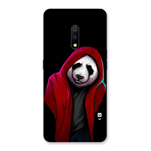 Cute Hoodie Panda Back Case for Realme X