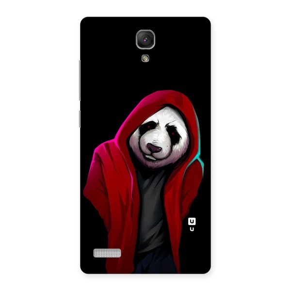 Cute Hoodie Panda Back Case for Redmi Note