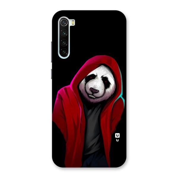 Cute Hoodie Panda Back Case for Redmi Note 8