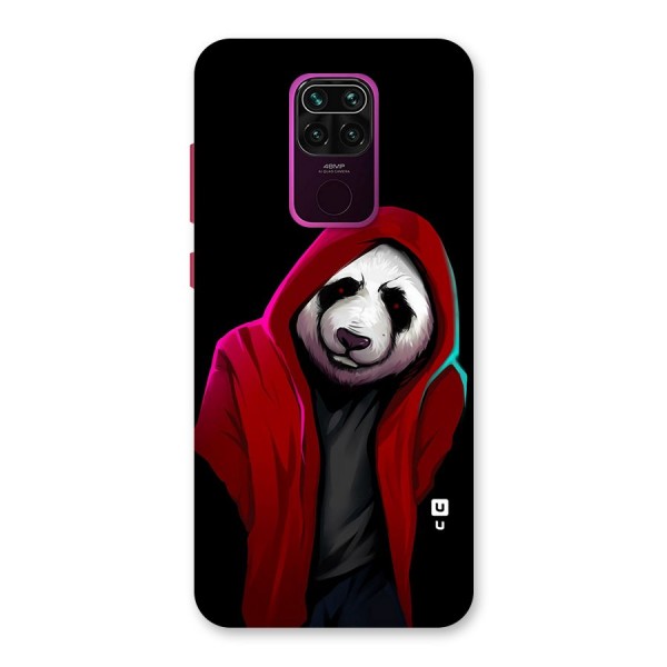 Cute Hoodie Panda Back Case for Redmi Note 9