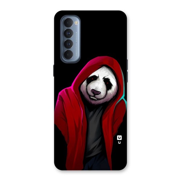 Cute Hoodie Panda Back Case for Reno4 Pro