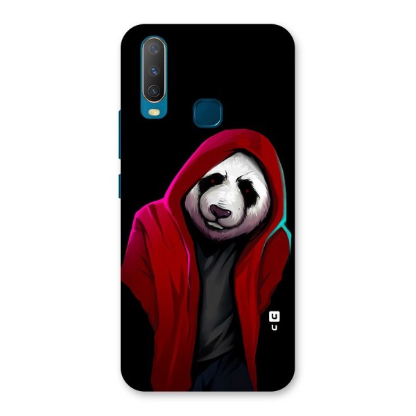 Cute Hoodie Panda Back Case for Vivo Y12