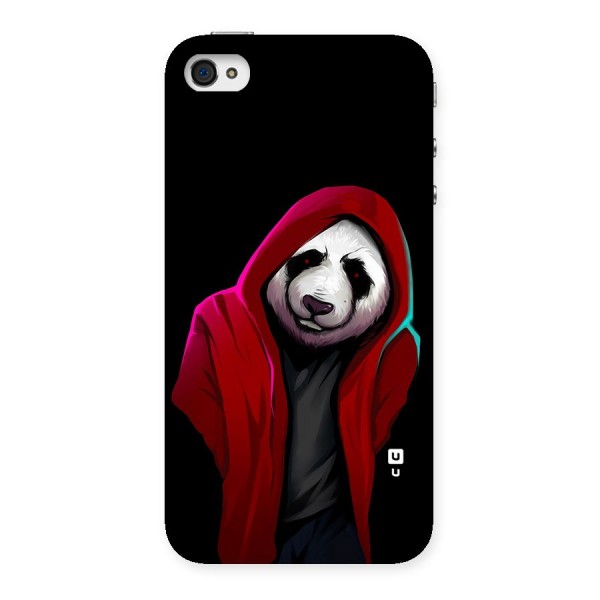 Cute Hoodie Panda Back Case for iPhone 4 4s