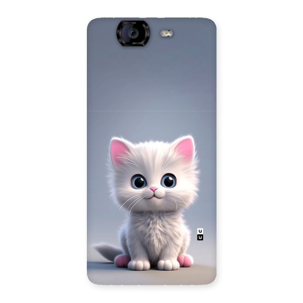 Cute Kitten Sitting Back Case for Canvas Knight A350