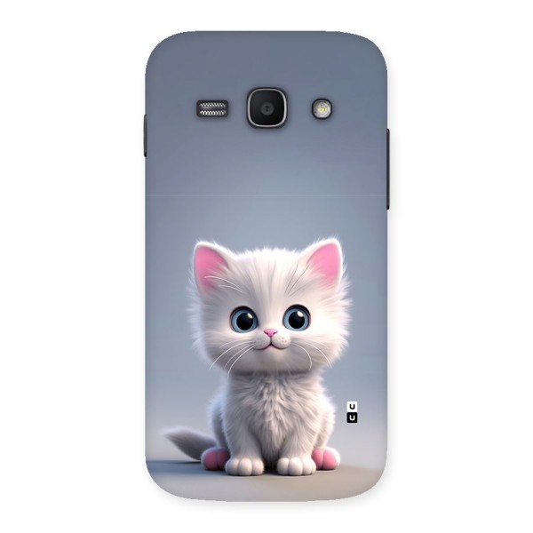 Cute Kitten Sitting Back Case for Galaxy Ace3