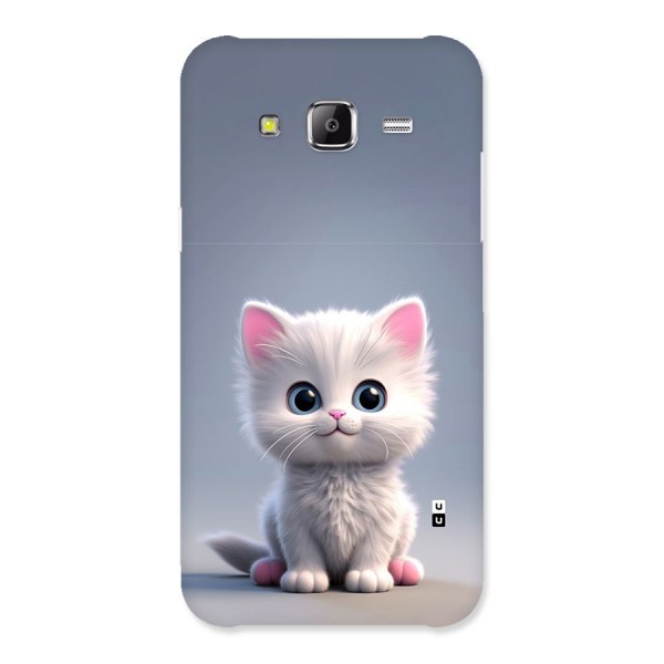 Cute Kitten Sitting Back Case for Galaxy J5